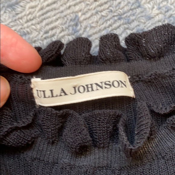 Ulla Johnson Maritza black ruffle sweater - Picture 5 of 9